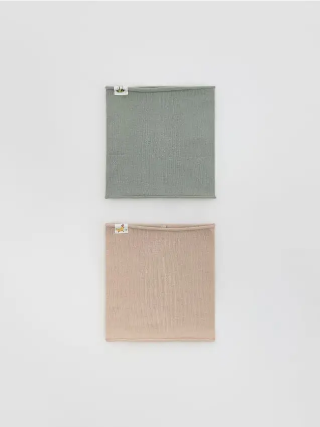 Collo in maglia di viscosa 2 pack - multicolore