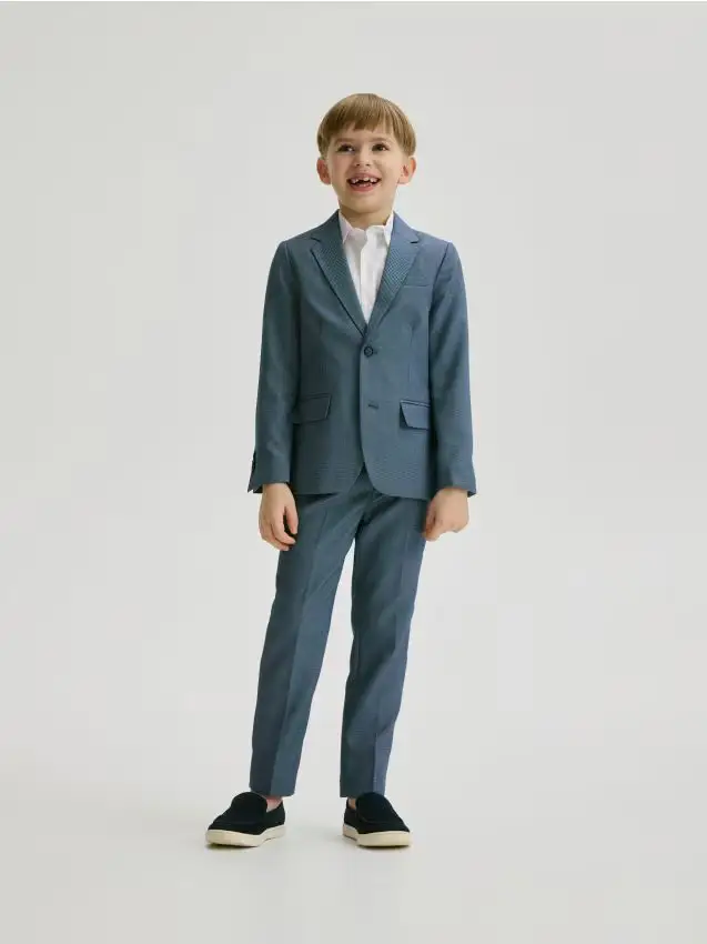 Completo elegante - blu