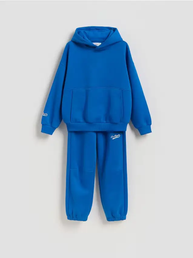 Completo in cotone - blu