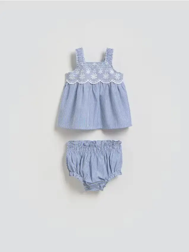 Completo in cotone - giacinto