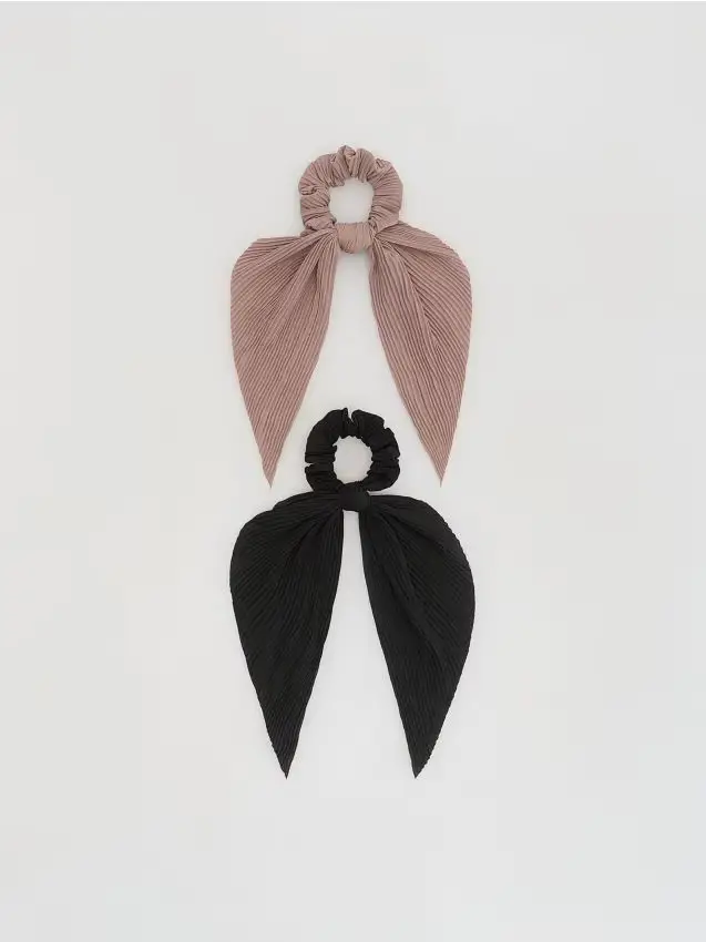 Confezione da 2 elastici per capelli - multicolore