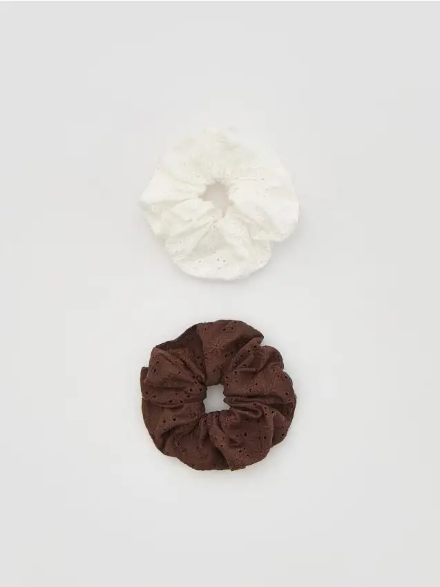 Confezione da 2 elastici per capelli - multicolore