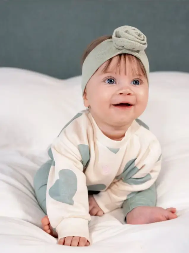 Confezione da 2 fasce per capelli in cotone - multicolore