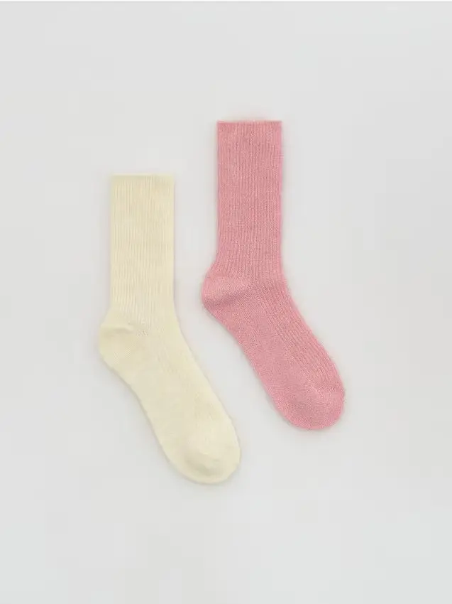 Confezione da 2 paia di calze - rosa