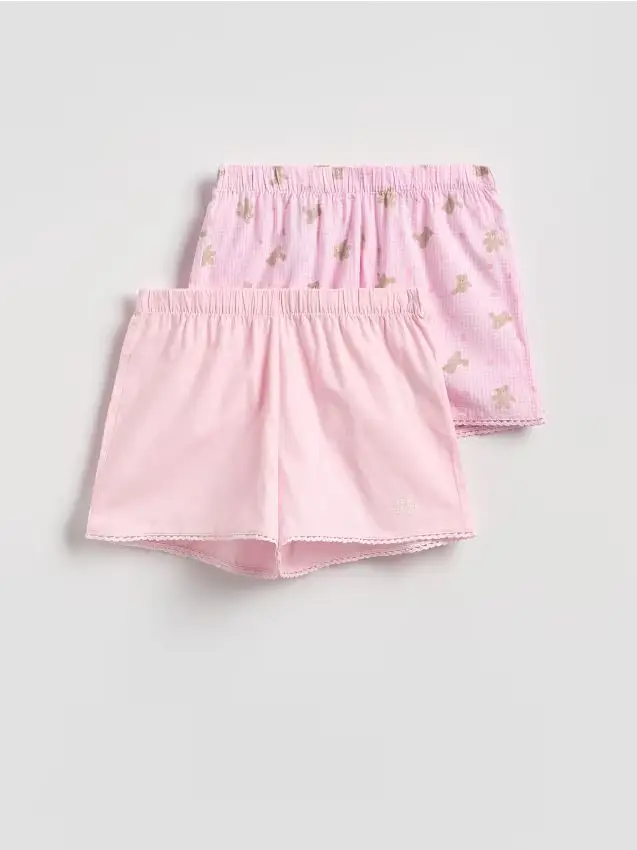 Confezione da 2 paia di pantaloncini del pigiama - rosa