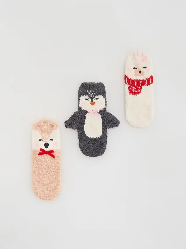 Confezione da 3 calzini - multicolore