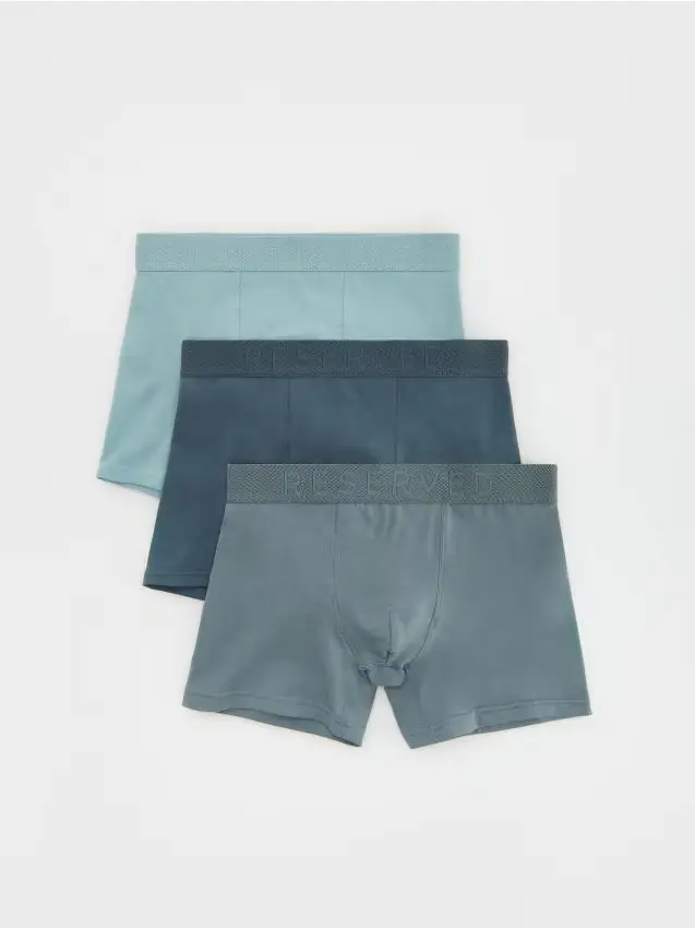 Confezione da 3 paia di boxer long - grigio scuro