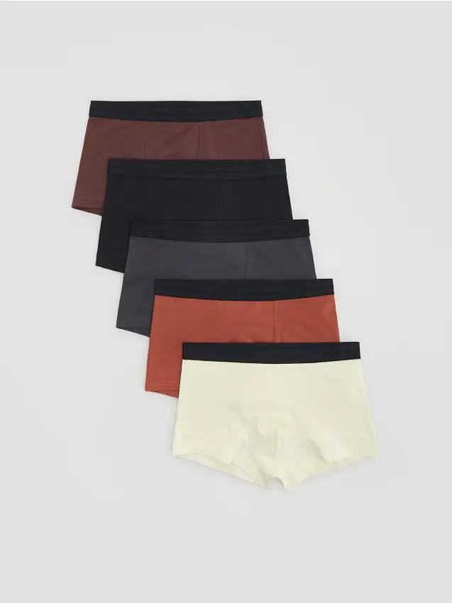 Confezione da 5 paia di boxer classic - maroon