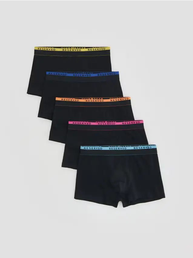 Confezione da 5 paia di boxer classic - nero