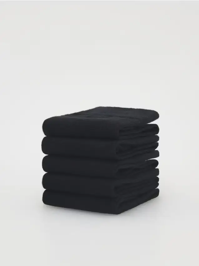 Confezione da 5 paia di calze - nero