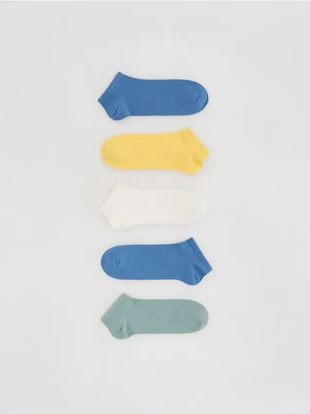 Reserved Confezione da 5 paia di calze - senape