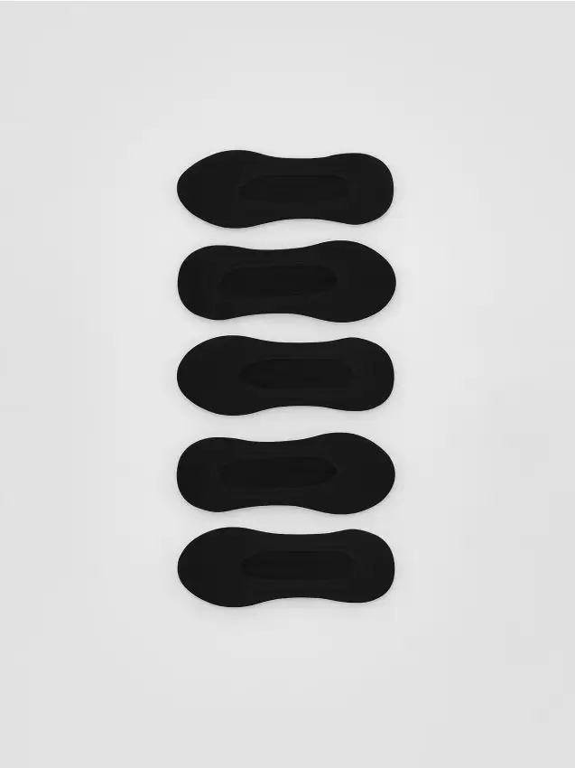 Confezione da 5 paia di fantasmini - nero