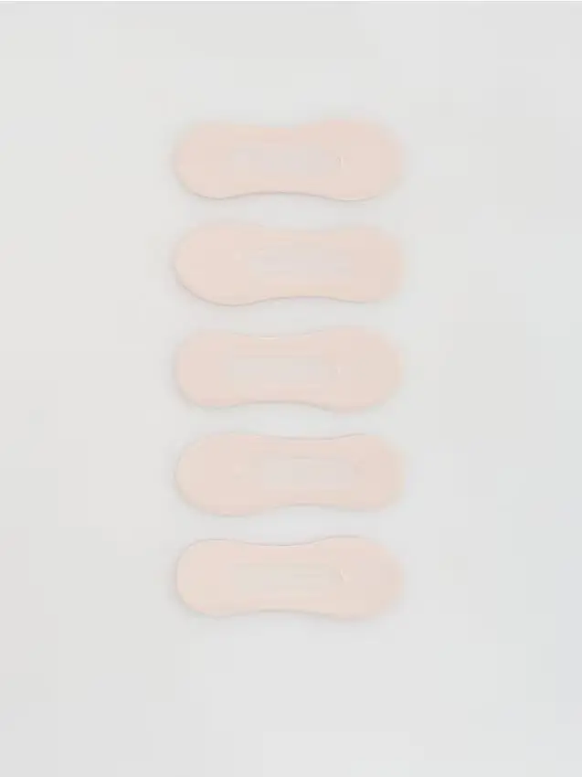 Confezione da 5 paia di fantasmini - nude