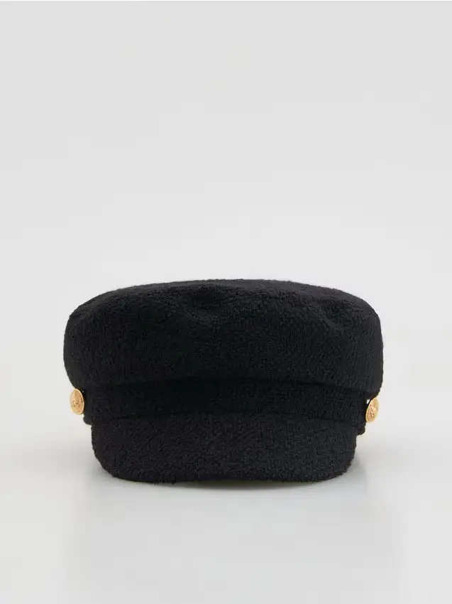 Coppola misto lana - nero