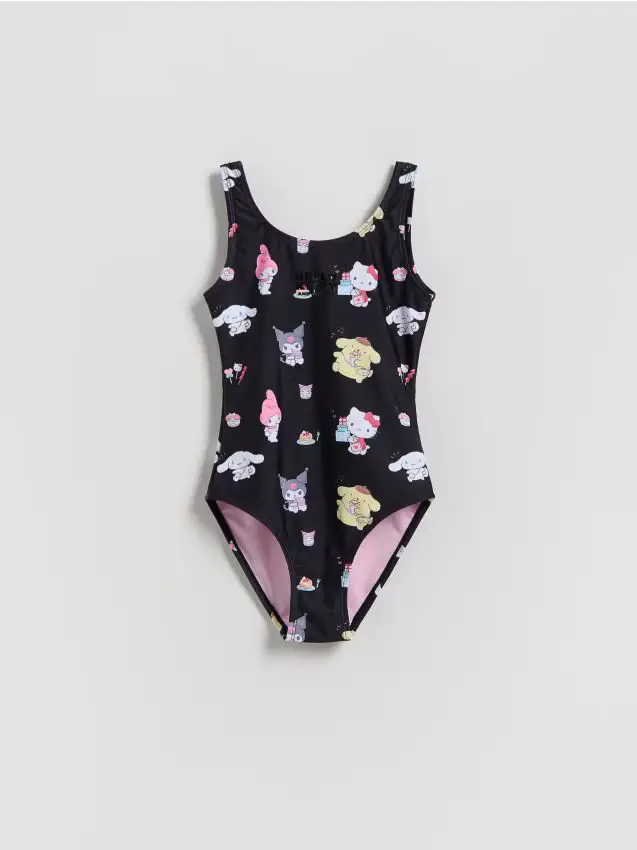 Costume da bagno Hello Kitty and Friends - nero