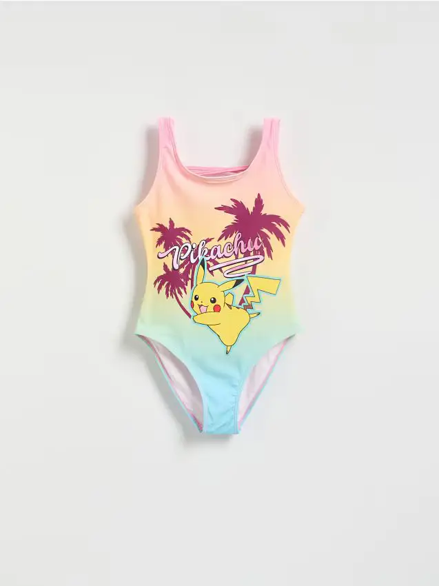 Costume da bagno intero Pokémon - multicolore