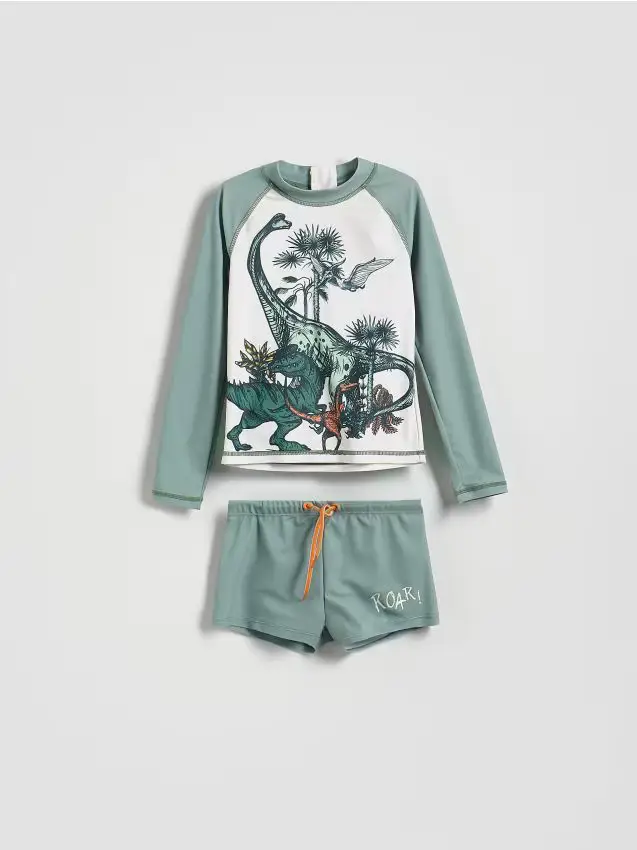 Costume da bagno - verde polveroso