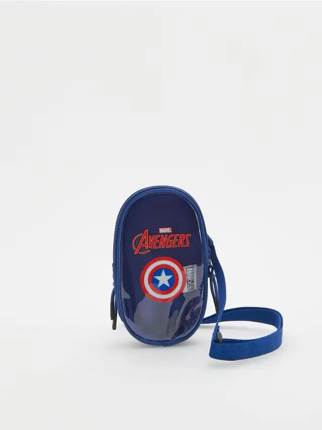 Custodia per telefono Marvel - blu scuro