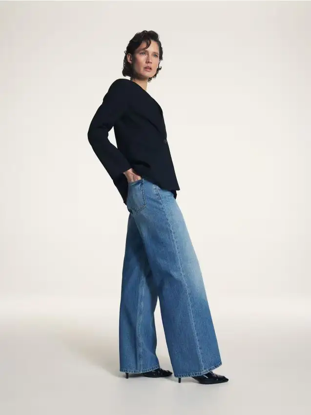 Décolleté con tacco - nero