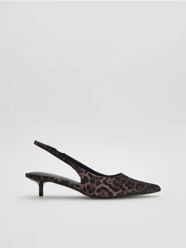 Décolleté con tallone aperto - multicolore