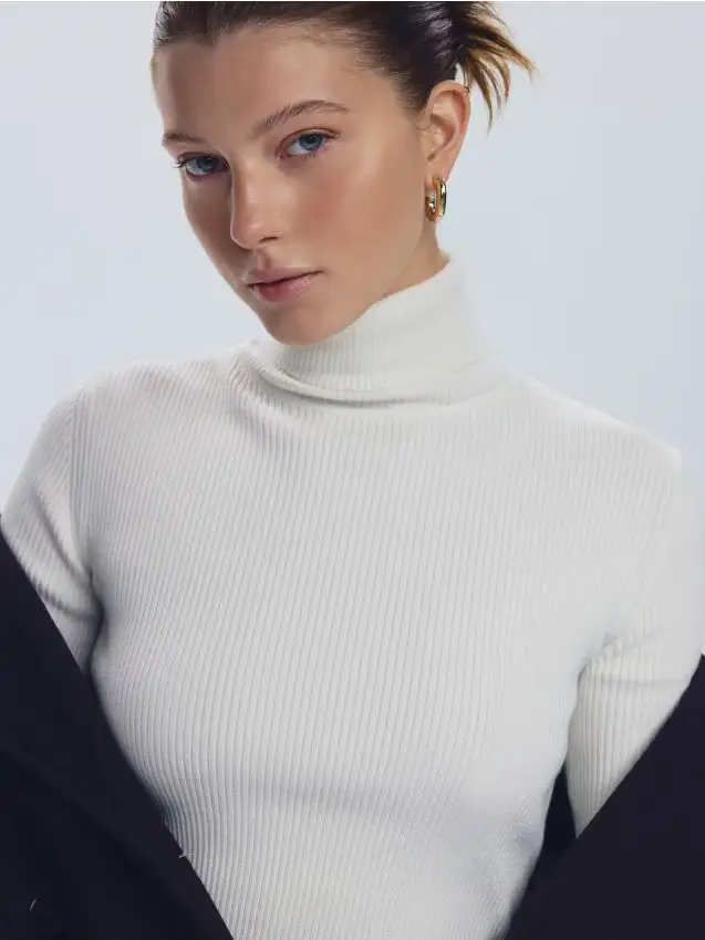 Dolcevita a costine - panna