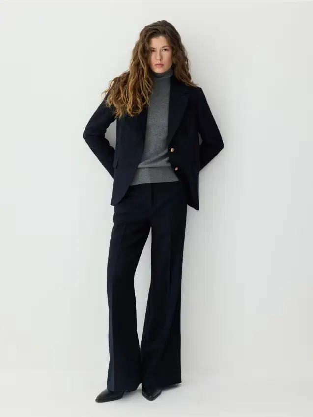 Dolcevita in cashmere - grigio scuro