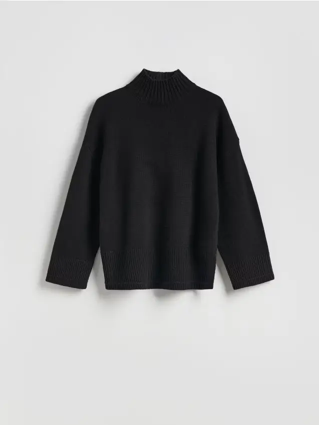 Dolcevita in lana - nero