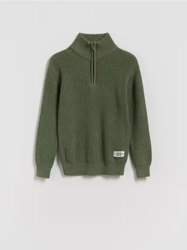 Dolcevita strutturata - verde scuro