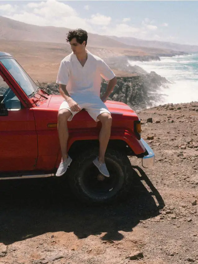 Espadrillas in cotone - blu scuro