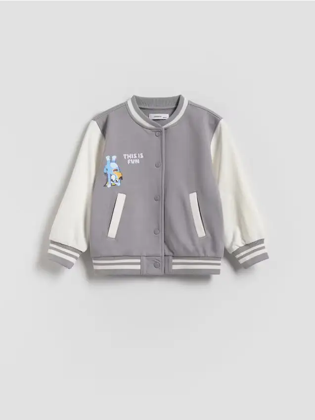 Felpa Bluey - grigio chiaro