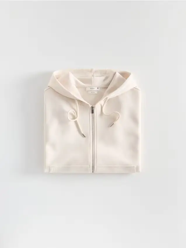 Felpa oversize - beige