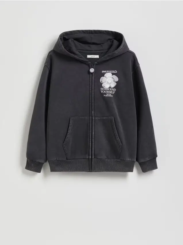 Felpa SmileyWorld® - grigio scuro