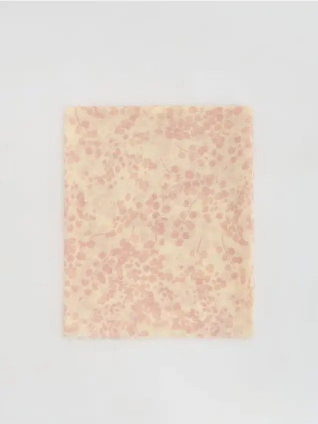 Foulard fantasia - rosa cipria