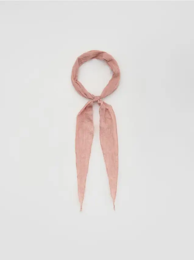 Foulard semplice - rosa cipria