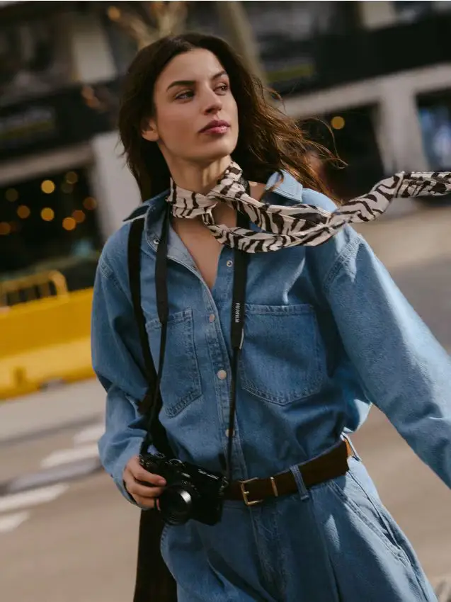 Foularino fantasia - marrone scuro