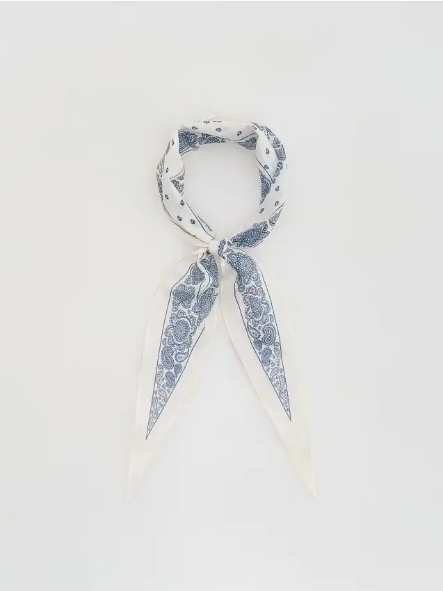 Foularino fantasia - panna