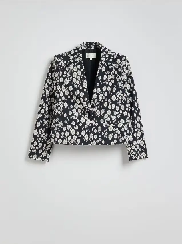 Giacca a fiori - multicolore