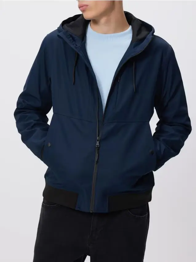 Giacca a vento foderata - blu scuro