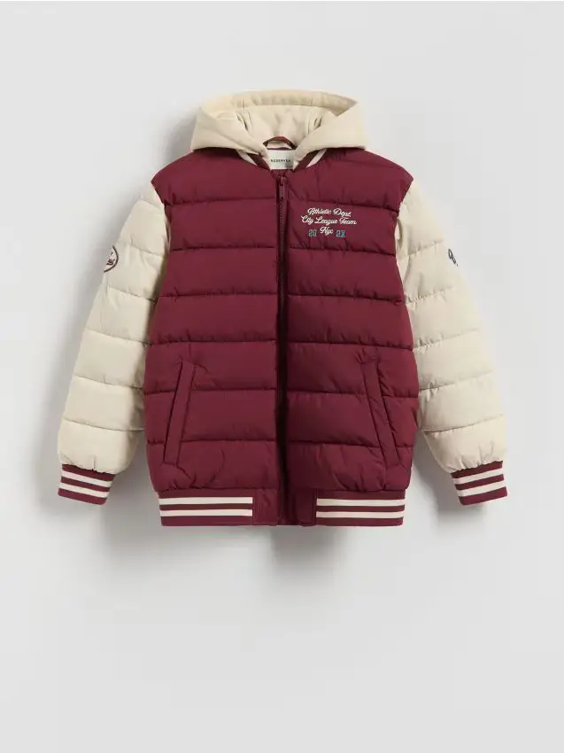 Giacca bomber - maroon