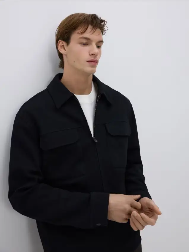 Giacca-camicia - nero