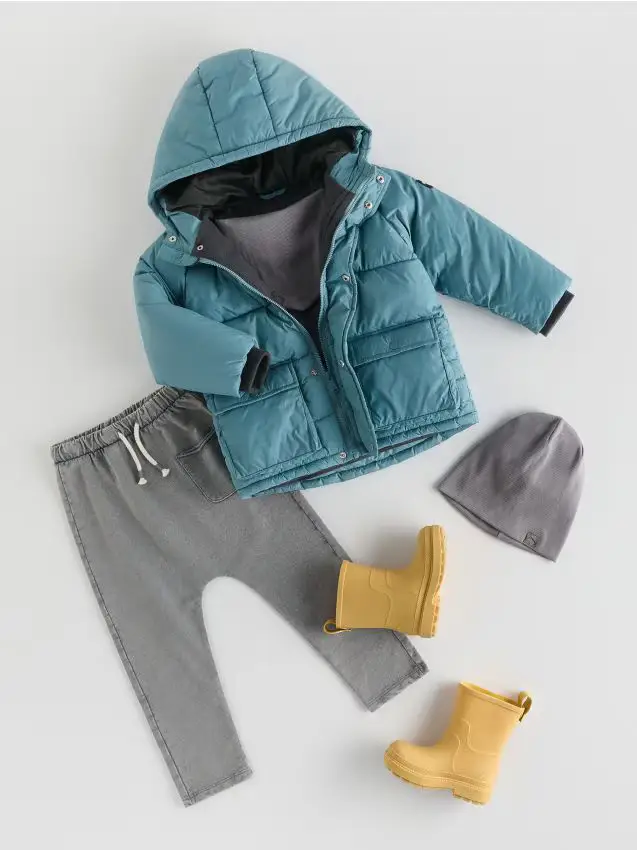 Giacca con cappuccio - blu scuro