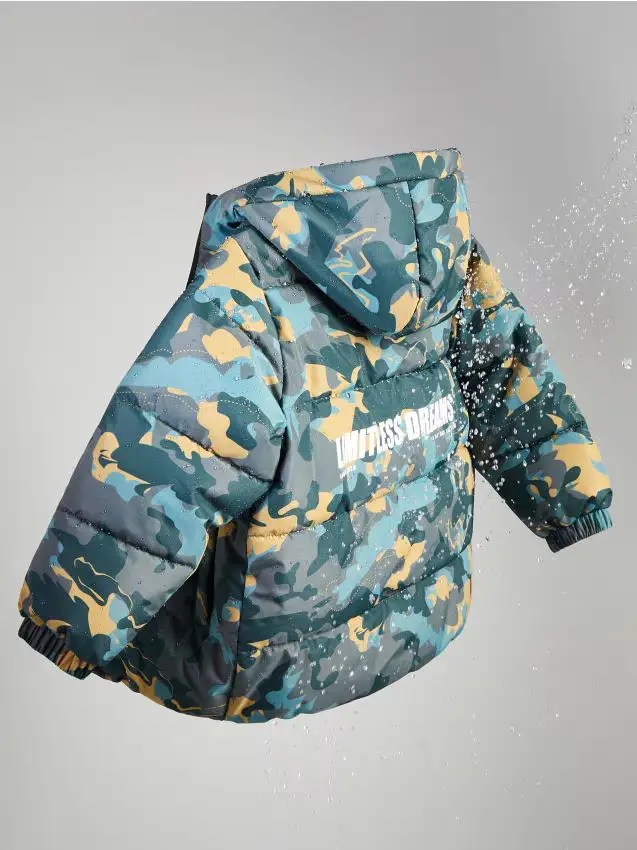 Giacca con cappuccio - verde scuro