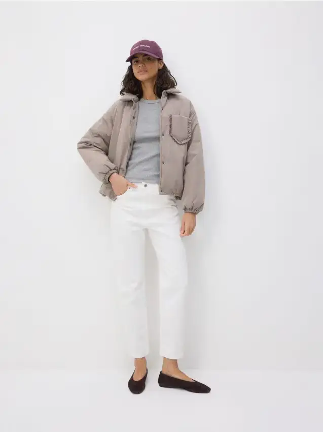 Giacca con colletto - talpa