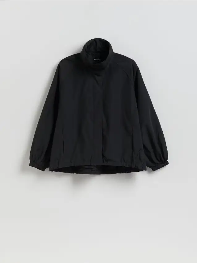 Giacca con cotone - nero