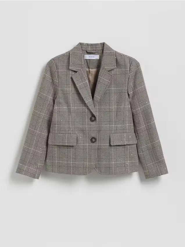 Giacca con paillettes - multicolore