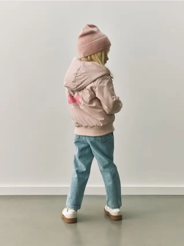 Giacca con stampa - rosa cipria