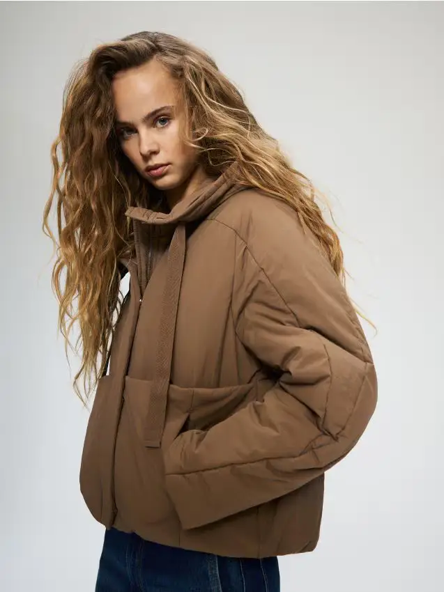 Giacca con tasche - talpa