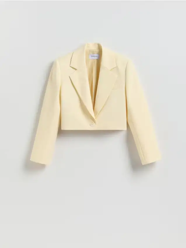 Giacca corta - giallo chiaro