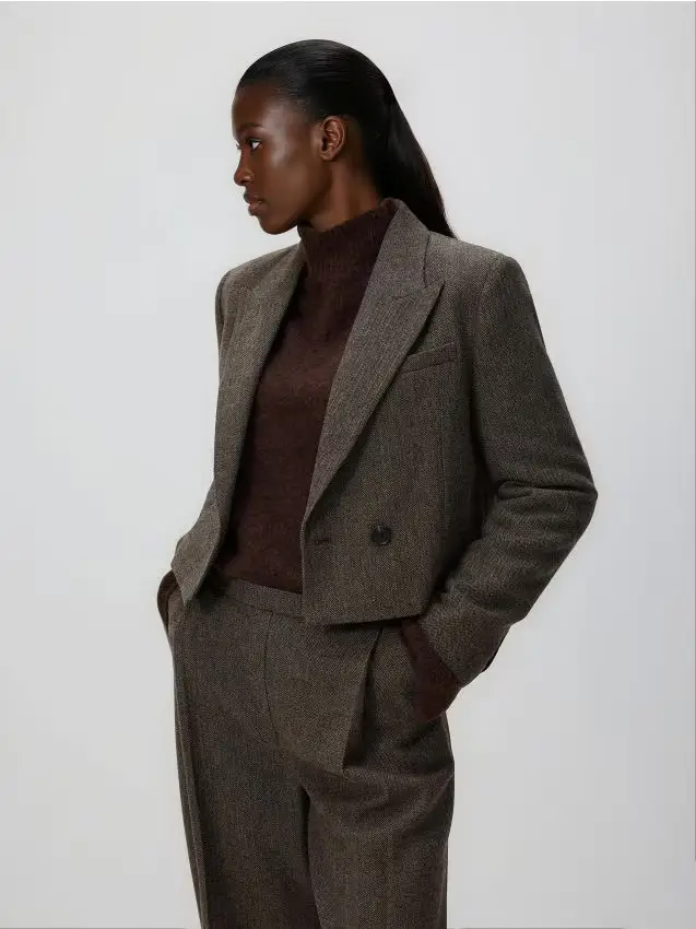 Giacca corta - marrone