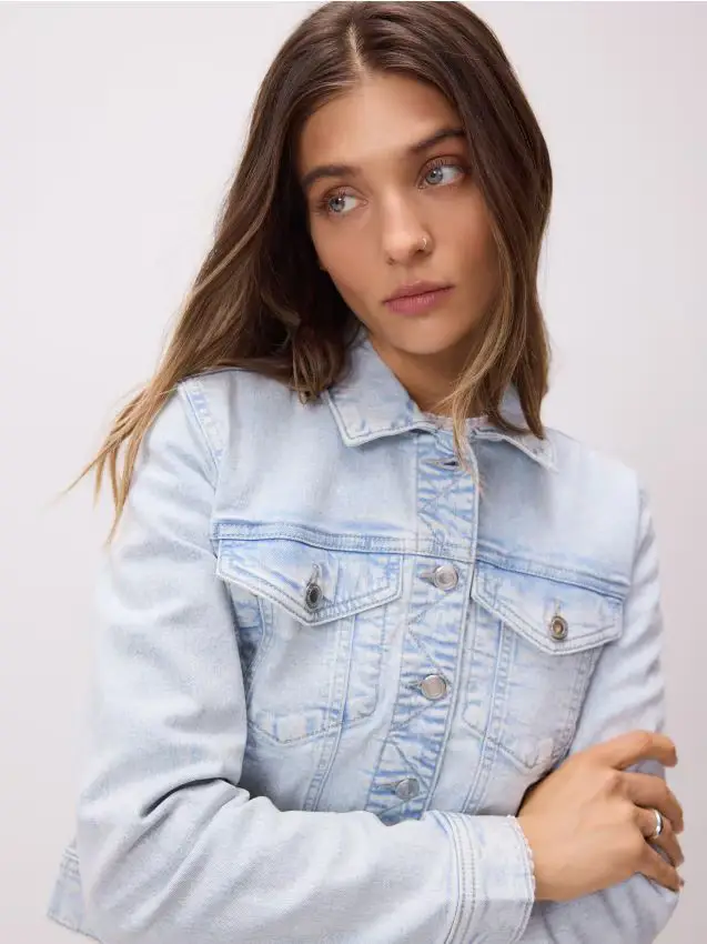 Giacca di jeans - blu